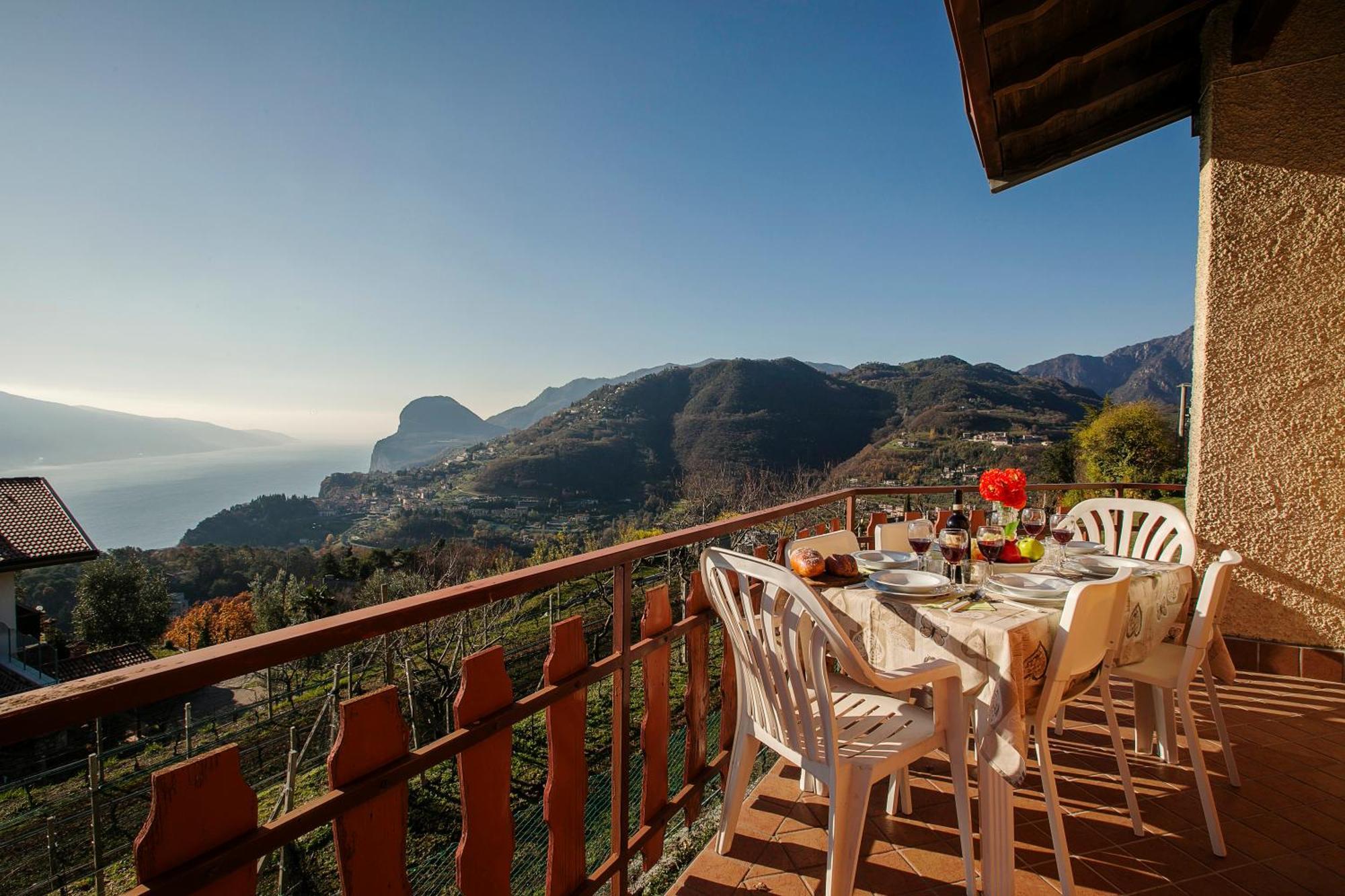 Balcone Panoramico Sul Garda - Happy Rentals Tremosine Extérieur photo